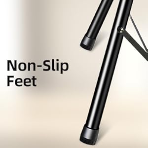 Speaker Stands Pair, Universal Speaker Tripod Stand Adjustable Height from 35 to 60 Inch Heavy Duty with 35 MM Compatible Insert for Stage
