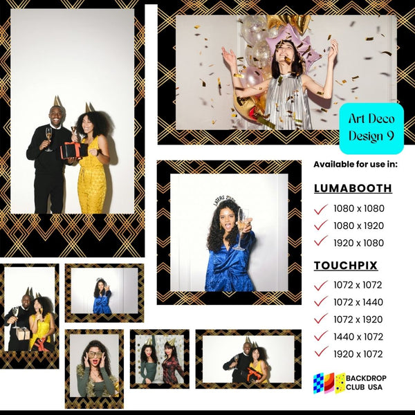 Art Deco Designs (Touchpix and Lumabooth)