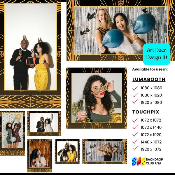 Art Deco Designs (Touchpix and Lumabooth)