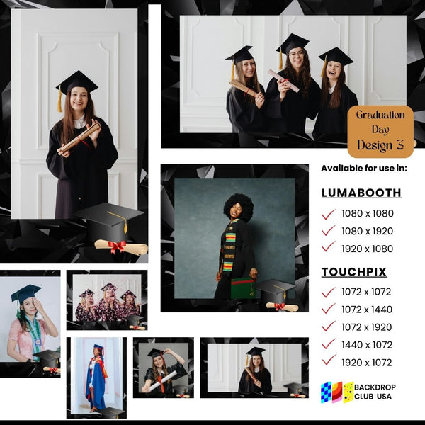 Graduation Designs (Touchpix and Lumabooth)