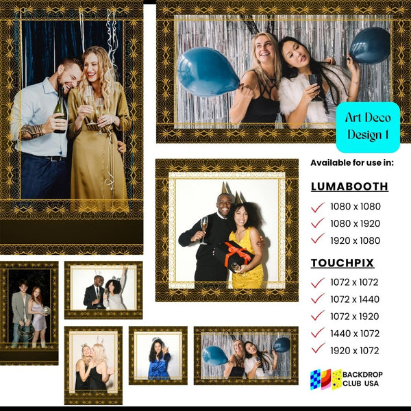 Art Deco Designs (Touchpix and Lumabooth)