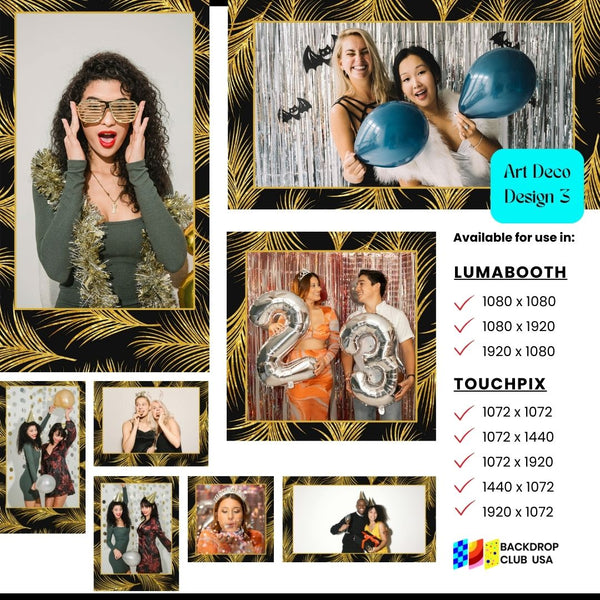Art Deco Designs (Touchpix and Lumabooth)