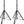 Speaker Stands Pair, Universal Speaker Tripod Stand Adjustable Height from 35 to 60 Inch Heavy Duty with 35 MM Compatible Insert for Stage