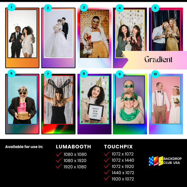 Gradient Designs (Touchpix and Lumabooth)