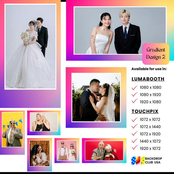 Gradient Designs (Touchpix and Lumabooth)