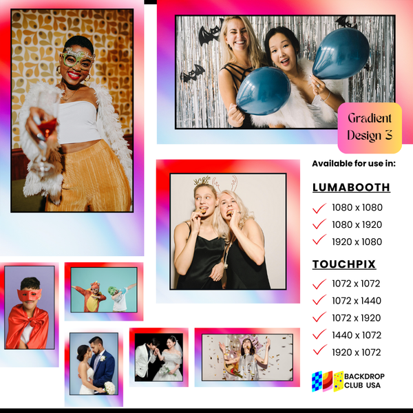 Gradient Designs (Touchpix and Lumabooth)