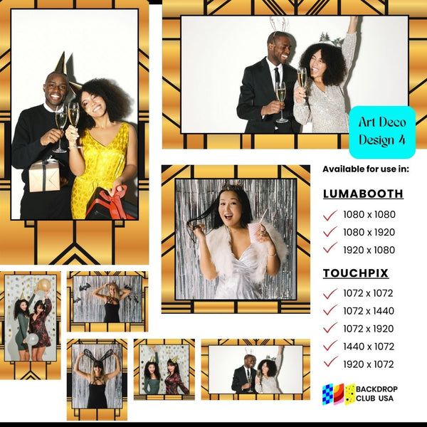 Art Deco Designs (Touchpix and Lumabooth)