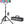 DJ Light with Stand, Pro 6 in 1 DMX & Sound Activated Laser Light Show Machine with Disco Ball Light, RGBW & UV Strobe Party Lights with Dj Light Stand for Home Party Gig Bar Stage Lighting