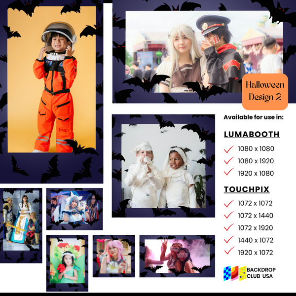 Halloween Designs (Touchpix and Lumabooth)