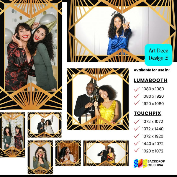 Art Deco Designs (Touchpix and Lumabooth)