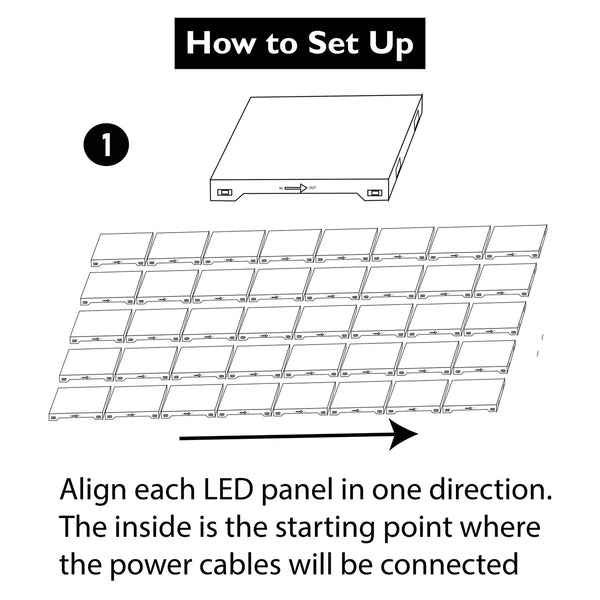 20x20ft 144 Panels 3D InfinityTop Light DJ Wireless LED Disco Dance Floor – Strong, Durable, and Water Resistant