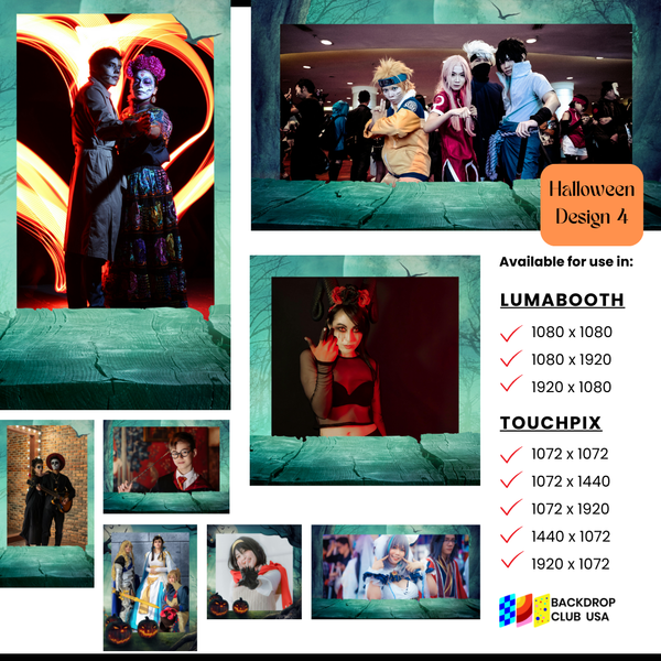 Halloween Designs (Touchpix and Lumabooth)