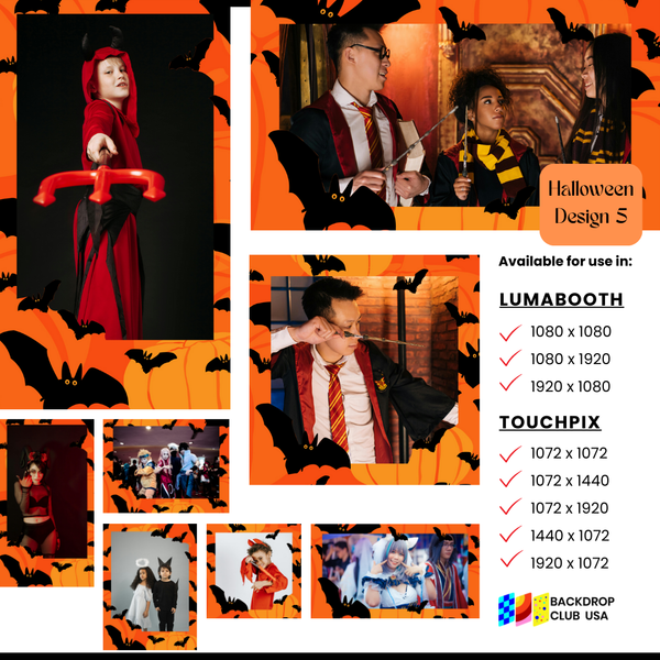 Halloween Designs (Touchpix and Lumabooth)