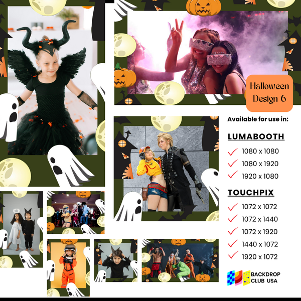 Halloween Designs (Touchpix and Lumabooth)