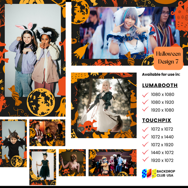 Halloween Designs (Touchpix and Lumabooth)