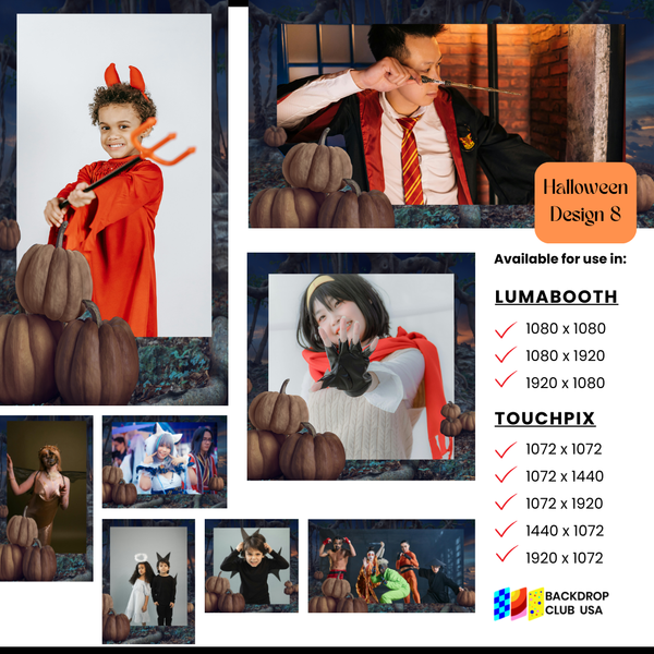 Halloween Designs (Touchpix and Lumabooth)