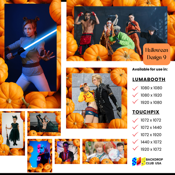 Halloween Designs (Touchpix and Lumabooth)
