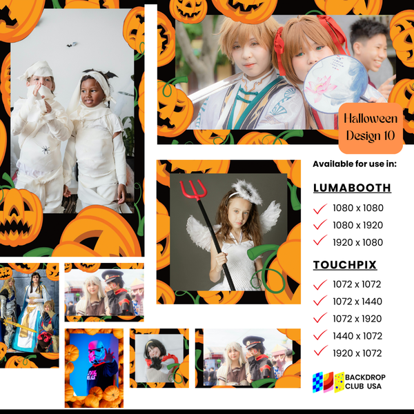 Halloween Designs (Touchpix and Lumabooth)