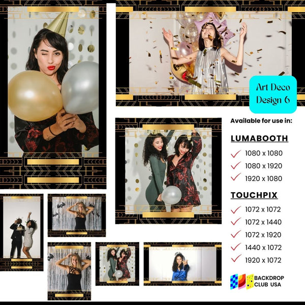 Art Deco Designs (Touchpix and Lumabooth)