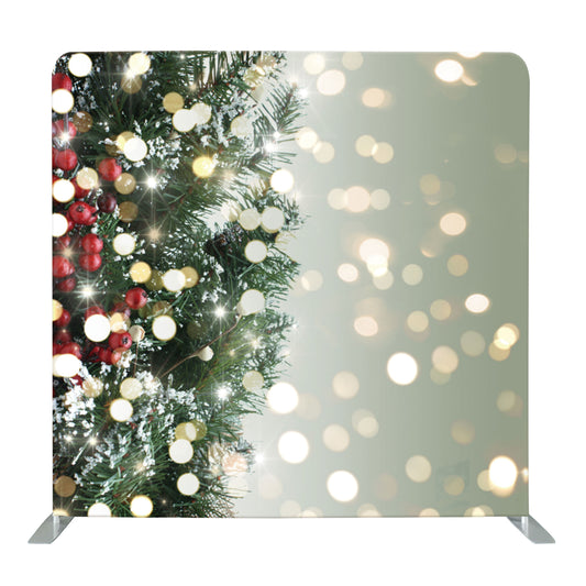 8ft x 8ft Christmas Bokeh Pillow Tension Fabric Backdrop Rental Per Day (#64)