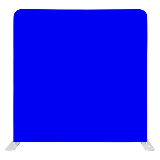 (#116) 8ft x 8ft Blue Tension Fabric Backdrop Rental Per Day