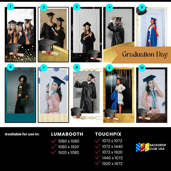Graduation Designs (Touchpix and Lumabooth)
