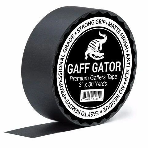Gaff Gator Premium 3" Gaffer Tape – 30 Yards