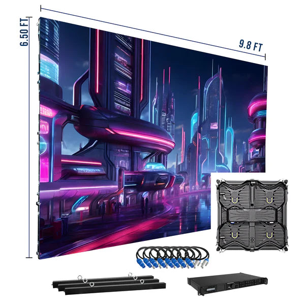 P2.6 9ft x 6.75ft LED Indoor Video Wall