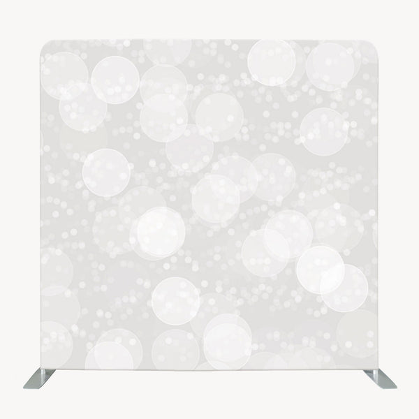 8ft x 8ft Minimalist Elegant & Neutral Wedding Party Pillow Tension Fabric Backdrop Rental Per Day (#38)