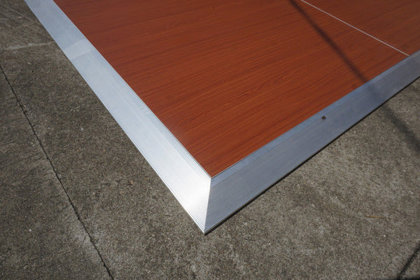 32'x32' Maple Wood Dance Floor with Aluminum Edging – Premium Event Flooring for Hotels, Venues & DJs (Copy)